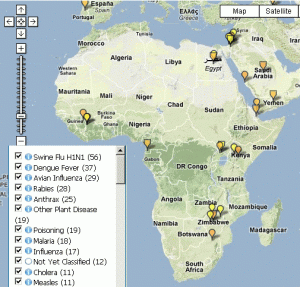 ProMED-mail Map ProMED-mail Map